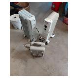 3 Electric Space Heaters