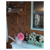 Decorative Floral-Theme Home Decor Set