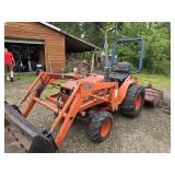 Kioti KB1714 Tractor With Loader, 366 Hours