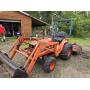 Kioti KB1714 Tractor With Loader, 366 Hours