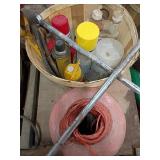 Farm Tools, Chemicals, and Twine