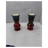 Moose Head Pottery Vases, 7.5x3.5in