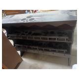 Wooden Cabinet with Drawers, 45x12x38 Inches