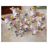 Ceramic Cow Creamers and Figurines