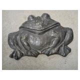 Frog Shaped Wall Plaque