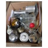 Glass and Metal Kitchenware Lot