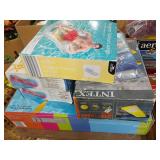 Inflatable Pool Lounges and Raft Assortment