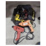Power Tools with Tool Bag