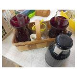 Glass and Ceramic Vases Lot