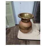 Vintage Brass and Copper Spittoon