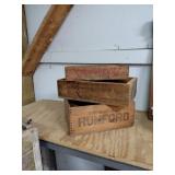 Vintage Wooden Crates