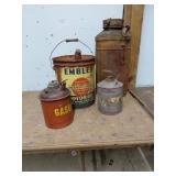 Vintage Fuel Cans