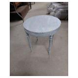 Painted Round Wooden Table