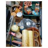 Lot: Candles, OFF! Refills, Household