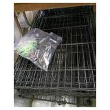 Metal Wire Shelving Rack with Accessories