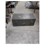 Vintage Footlocker Type Trunk