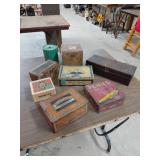 Vintage Cigar Boxes, Tins & Flemish Art