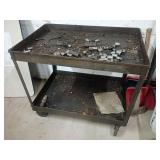 36x24x36 Metal Utility Cart with Hardware