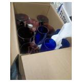 Amethyst and Cobalt Blue Stemware
