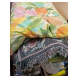 Throw Pillows and Blankets Lot