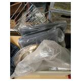 Lot: Bakeware, Racks, and Serving Tray