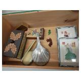 Decorative Trinket Box, Framed Art, and Minch