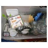 Kitchenware Lot With Glass and Ceramic