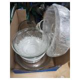 Glass and Metal Kitchenware Lot