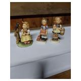3 Goebel Hummel Figurines