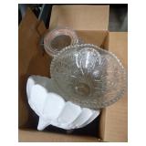 Glassware and Ceramic Bowls