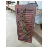 Vintage Shutter 40x17.5in