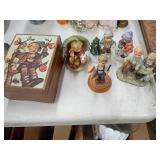 Berta Hummel Figurines and Music Box