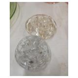 Clear Glass Flower Frogs