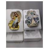 Thomas Kinkade Angel Figurines, Set of 2