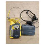 Toca Sports and Sanyo Stereo Cassette Players