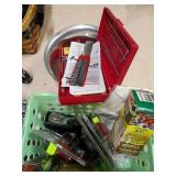 Knife Sharpening Kit and Pocket Knives Lot