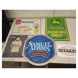 5 Metal Advertising Signs
