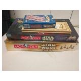 Board Games Lot: Monopoly, Star Wars, Mancala
