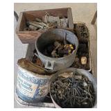 Vintage Bolts, Nuts, and Fasteners
