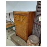 Wooden Dresser with Four Drawers