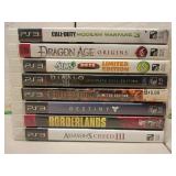 PlayStation 3 Game Lot, 9 Titles