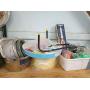 Kitchen and Hair Care Lot