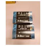 Two boxes federal 20 gauge
