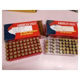 Two partial boxes of 9mm reloads