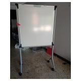 Mobile Double-Sided 60x39 Whiteboard
