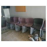 Approximately 75 Stackable Chairs