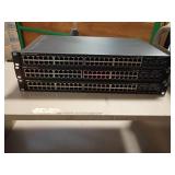 3 Dell PowerConnect 5448 Switches