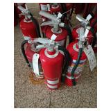 7 Fire Extinguishers, Inspection Due