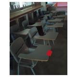 Ten Student Desk-Chairs