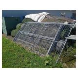 Chain Link Fence Panels, 8 Ft Each